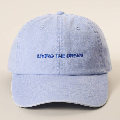 Living the Dream Embroidered Hat