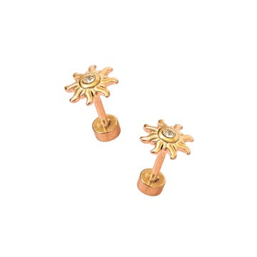 Sol Flatback Screwback Stud (Single or Pair!)