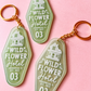 Wildflower Hotel Keychain