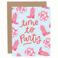 Time To Party Greeting Card