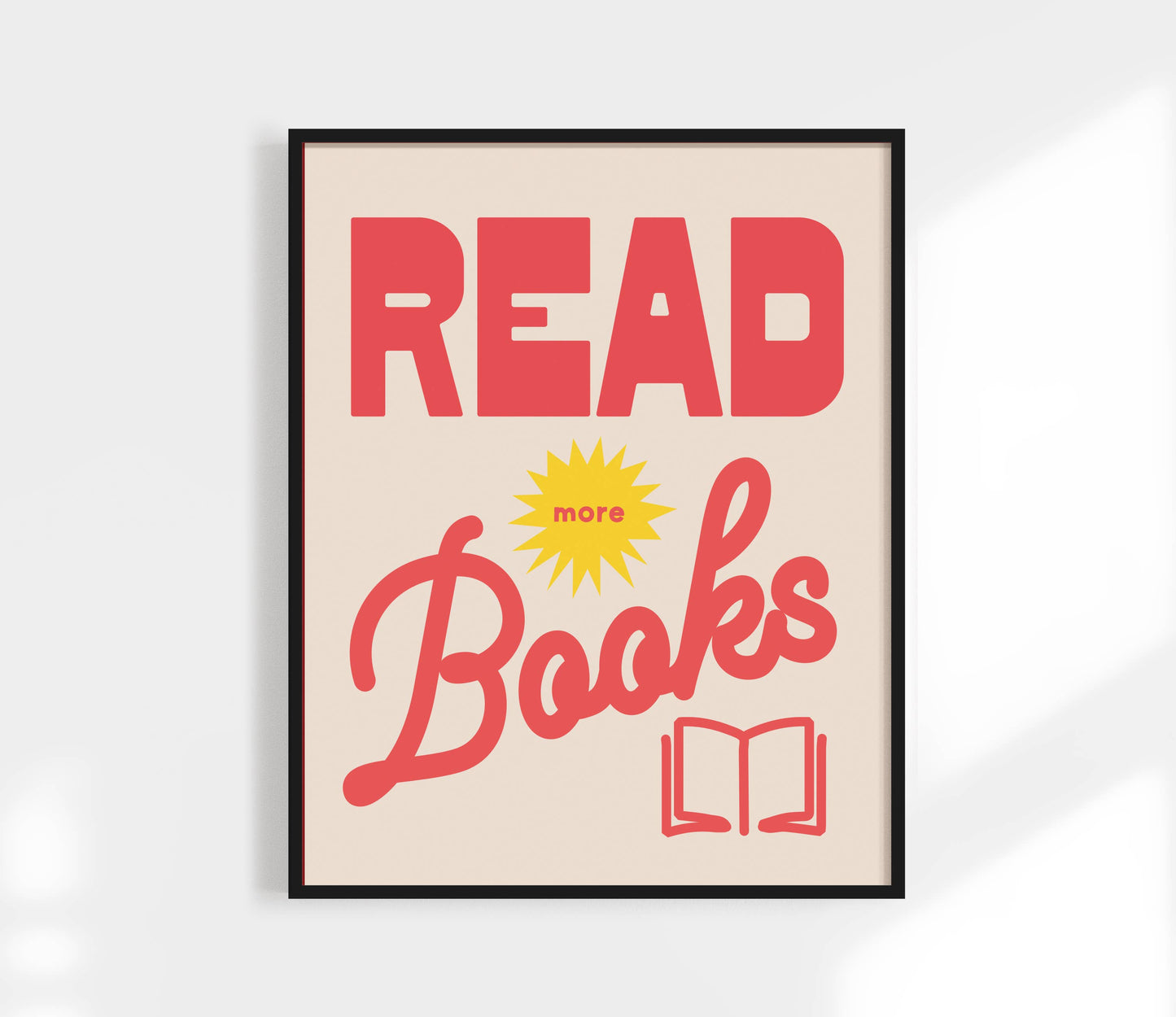 Read More Books Art Print