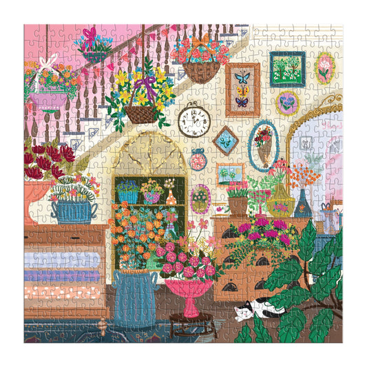 Joy Laforme Flower Shop 500 Piece Puzzle