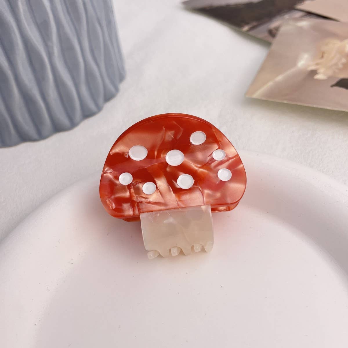 Mushroom Claw Clip