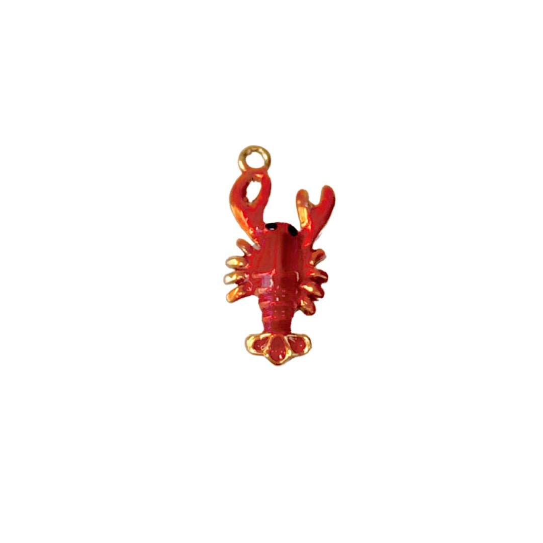 Lobster Gold Charm