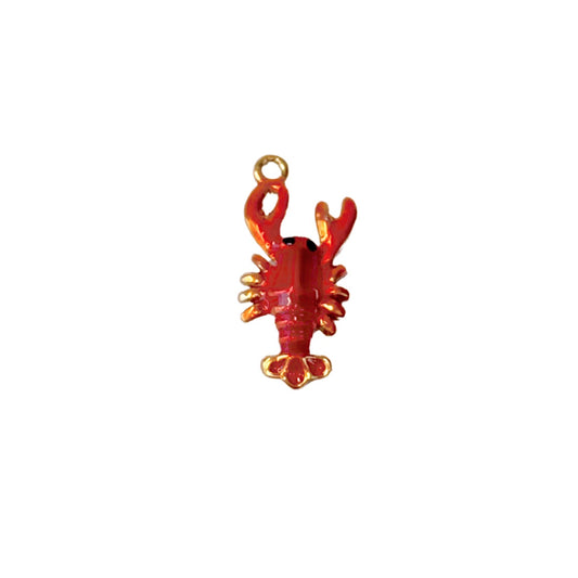 Lobster Gold Charm