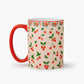 Cherries Porcelain Mug