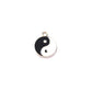 Silver Yin Yang Charm