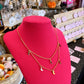 Double Eclipse Necklace