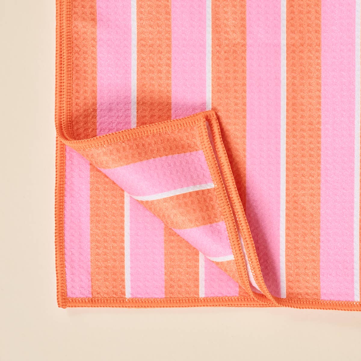 Sicily Stripes Pink Tea Towel