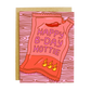 Hottie Sauce Packet Birthday Card