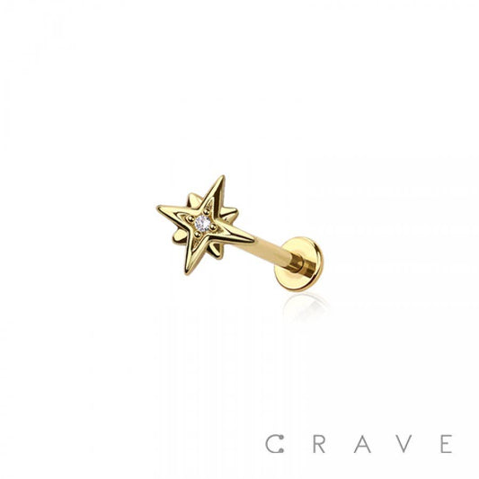North Star Flat-Back Stud