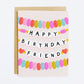 Friendship Bracelet Birthday Card