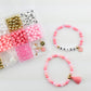 Bachelorette Party Bach and Boujee Stretchy Bracelet Craft