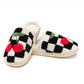 Cherry Checker Indoor/Outdoor Slippers