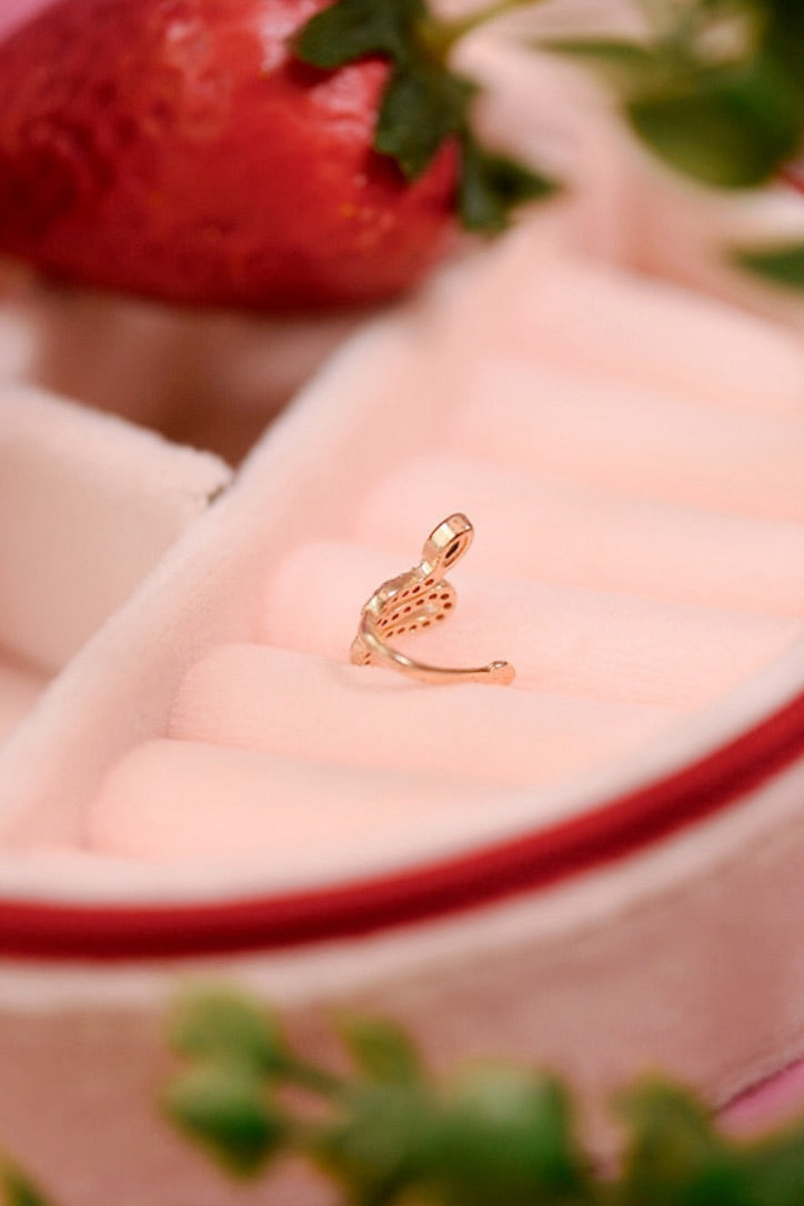 Snake CZ Jewel Cuff