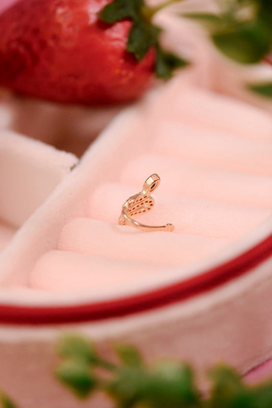 Snake CZ Jewel Cuff