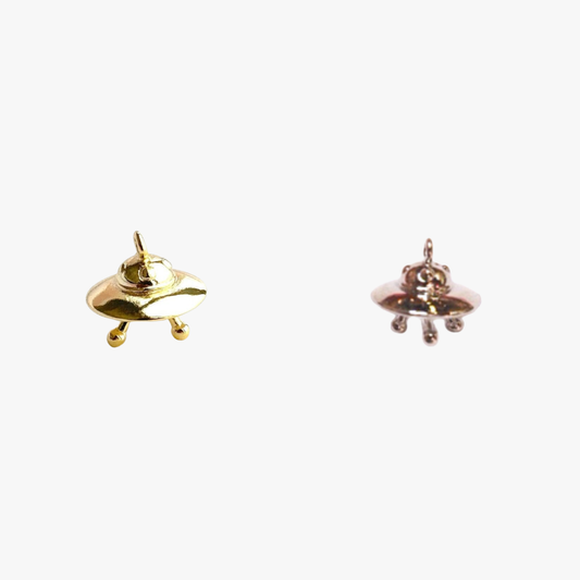 UFO Charm (Gold + Silver)