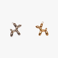 Balloon Animal Charm (Gold + Silver)