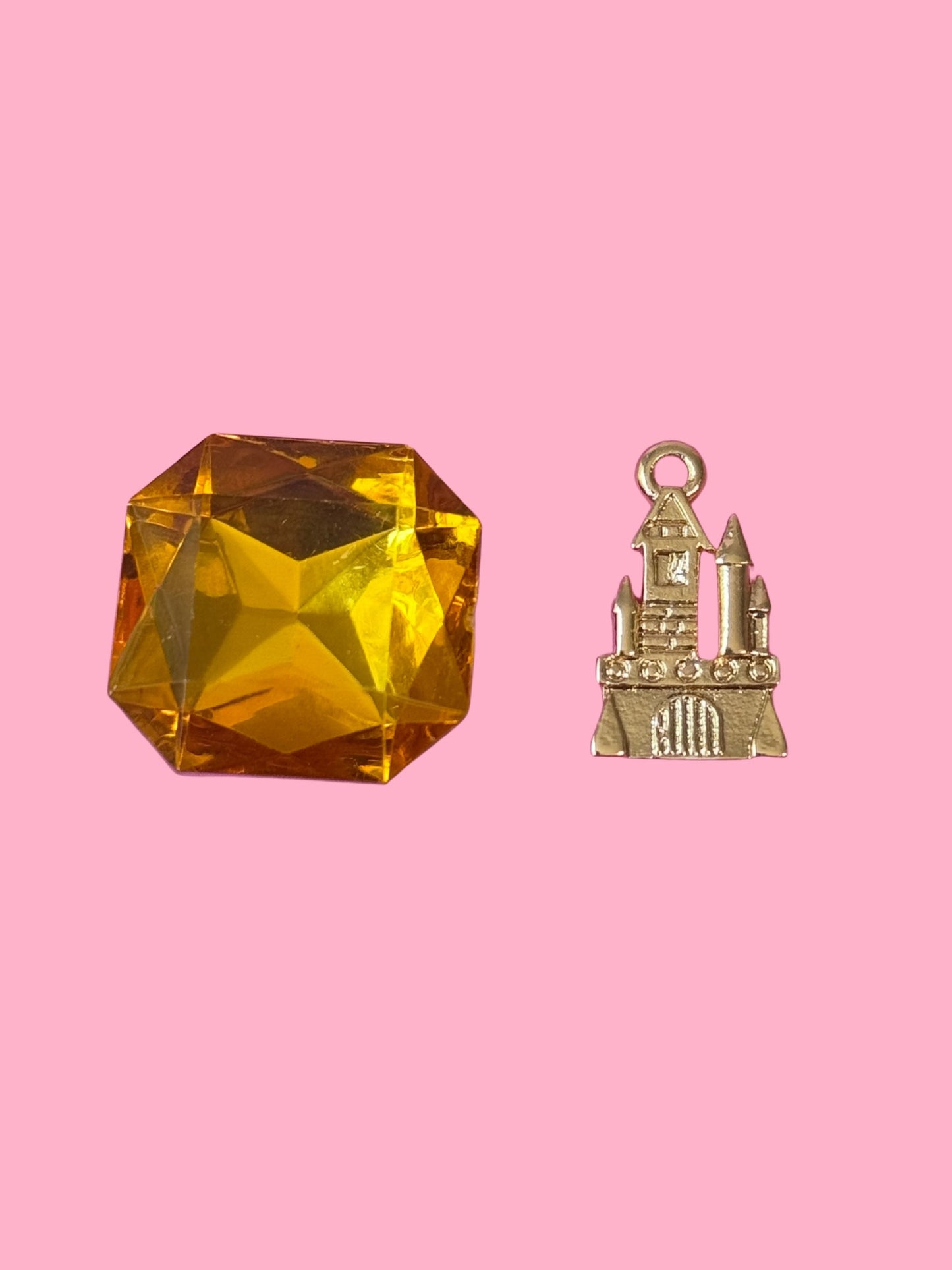 Castle Gold Charm