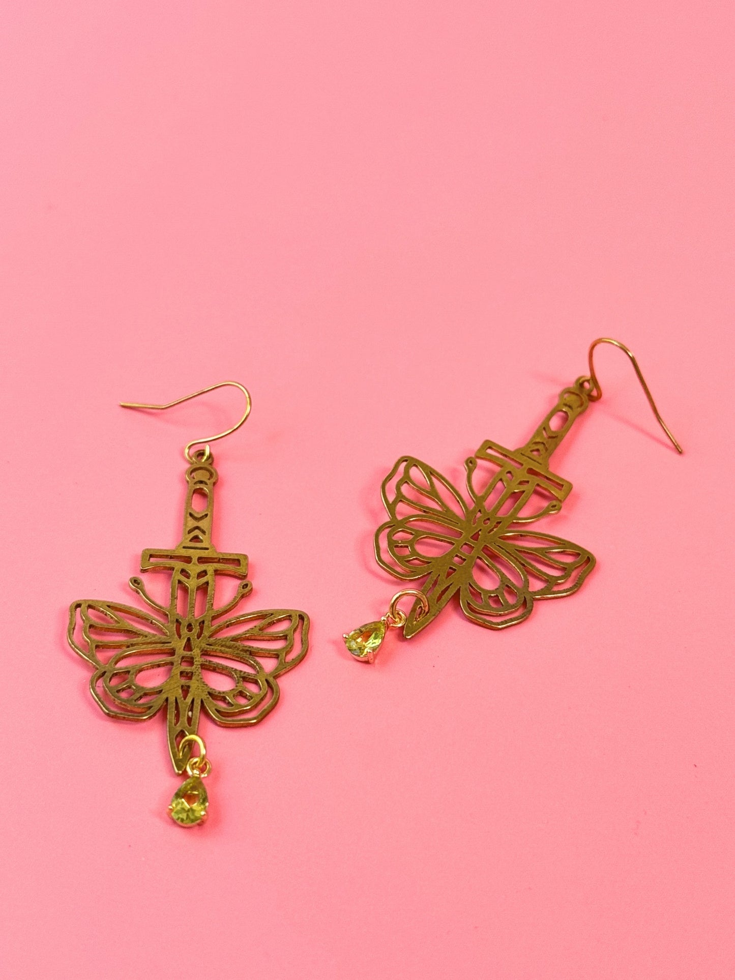 Moth Dagger Dangles