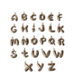 Bubble Letter Charms (Gold + Silver)