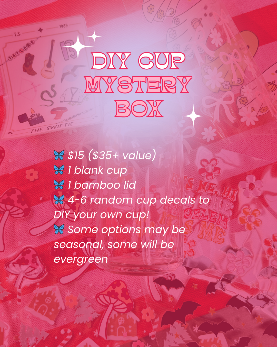 DIY Cup Set Mystery Box