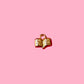 Open Book Gold Charm
