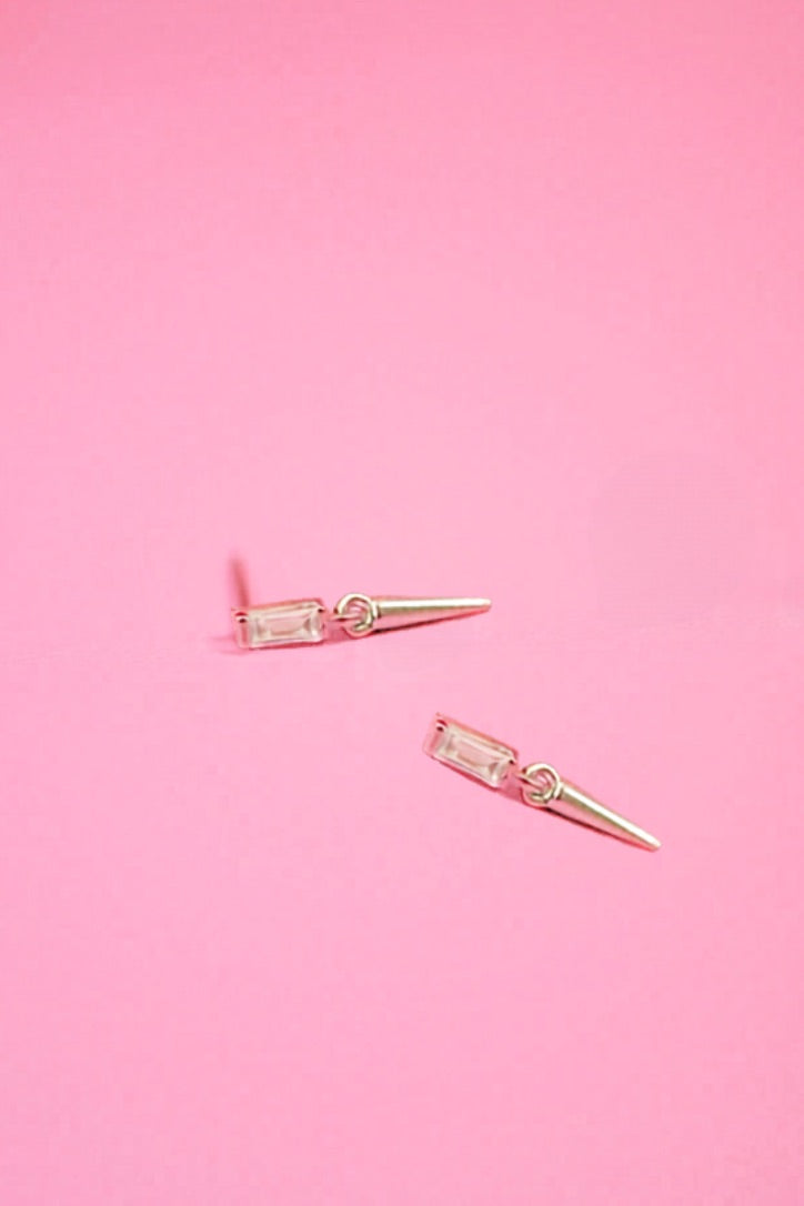 Jewel & Spike Studs (Gold + Silver)