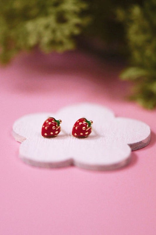 Sweet Strawberry Studs
