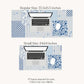 Patterned Desk Pad - Small