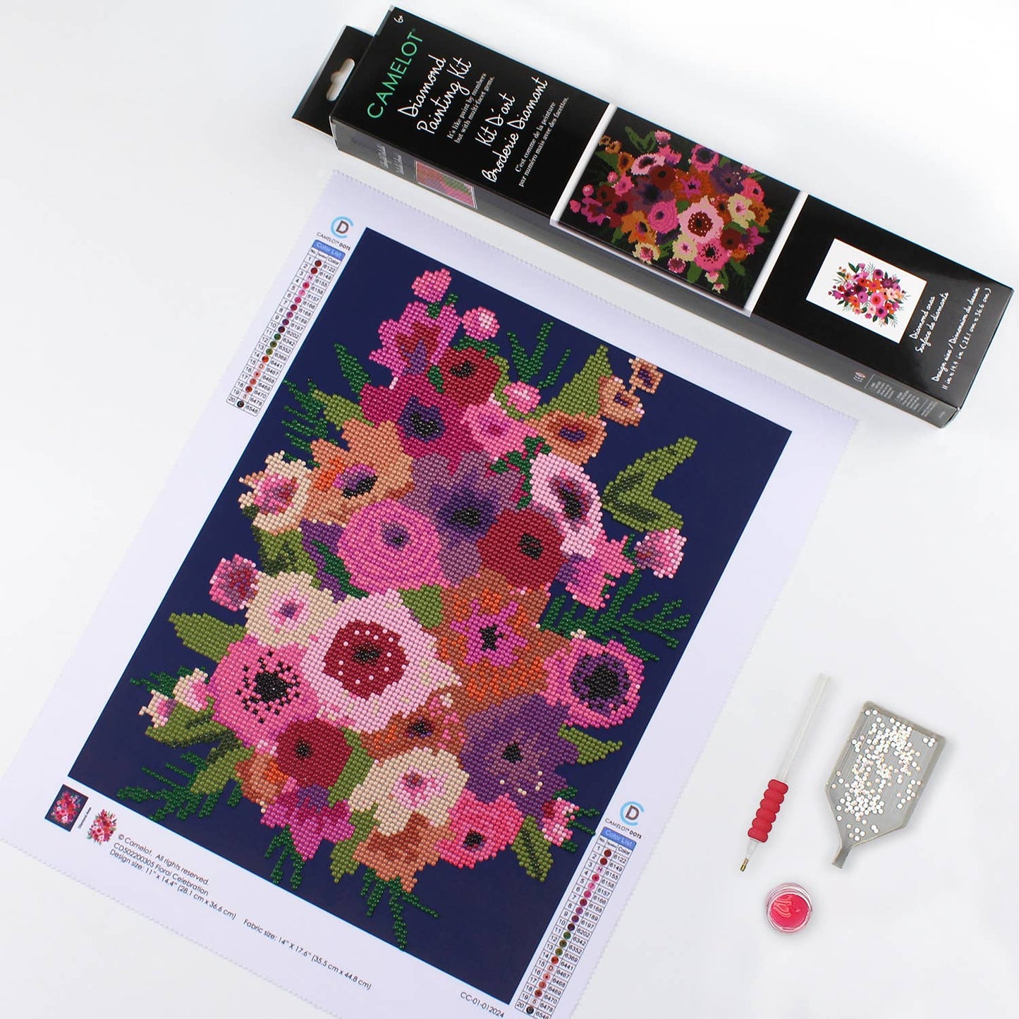 Floral Celebration Diamond Painting Kit