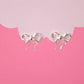 Sweetheart Bow Studs