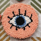 Protection Eye Punch Needle Car Coaster