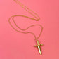 Blade Babe Gold-Plated Necklace