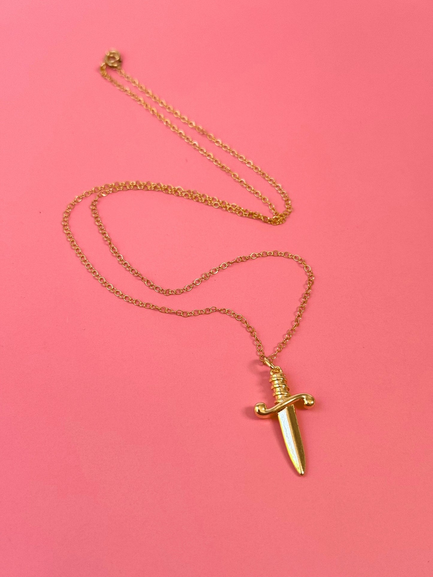 Blade Babe Gold-Plated Necklace