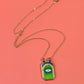 Mystic Gaze Gold-Plated Necklace