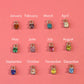 Birthstone Charms (Gold + Silver)