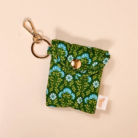 Puffy Earbud Case – Forest Green