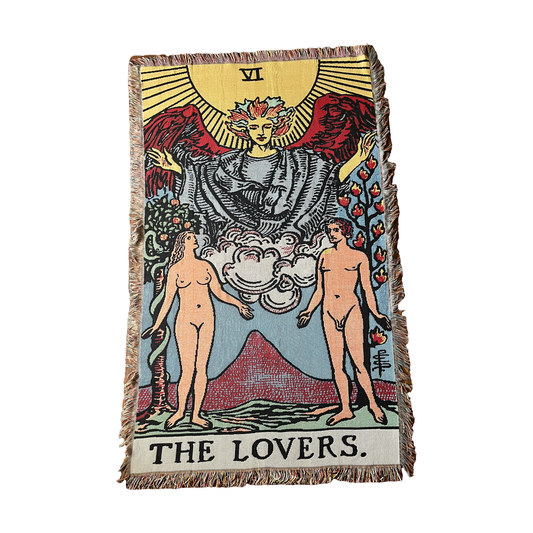 The Lovers Throw Blanket