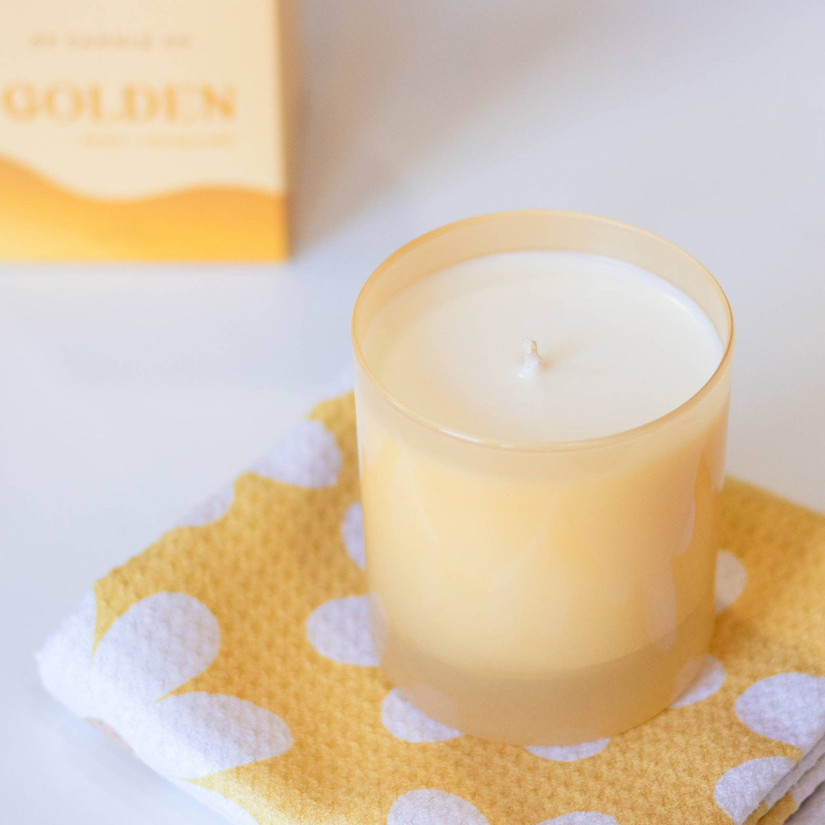 Golden 9 oz. Candle