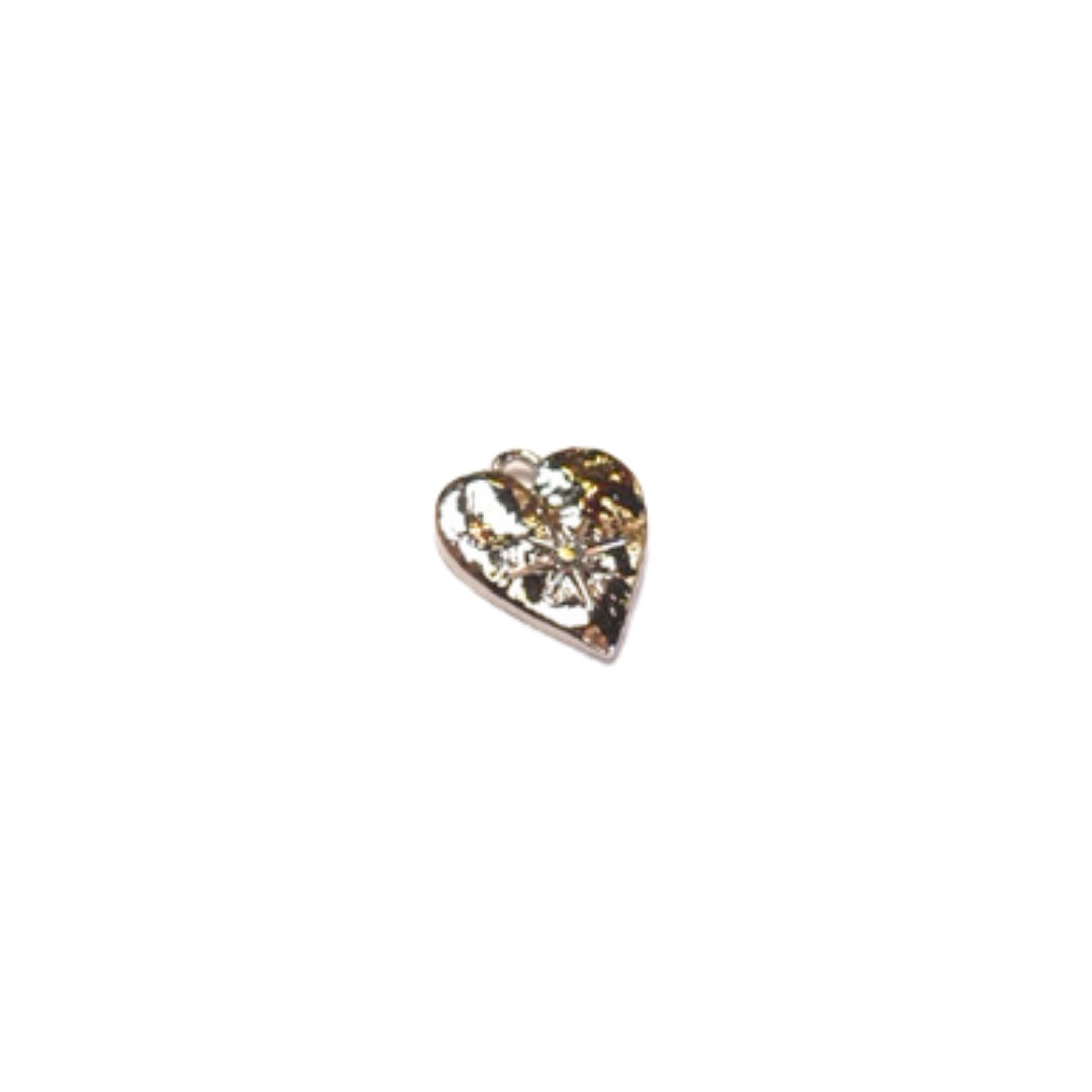 Celestial Heart Charm (Gold + Silver)