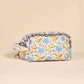Poppin' Petals Quilted Cosmetic Pouch