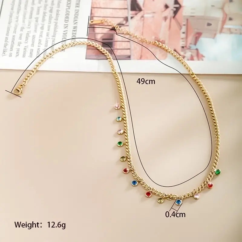 Tiny Gems Necklace