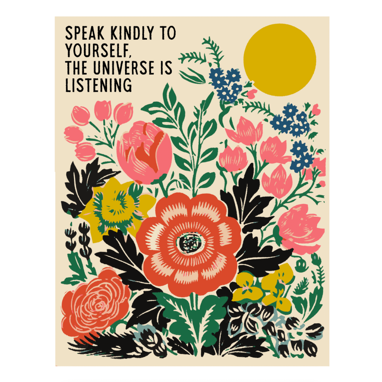 Speak Kindly Print