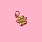 Paw Print Gold Charm