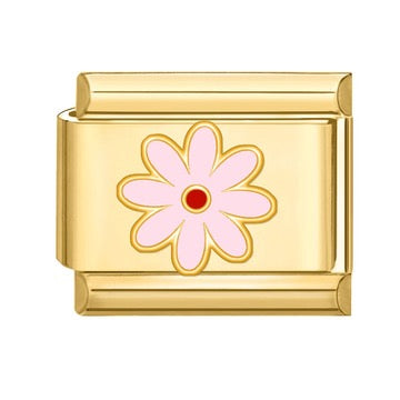Gold Daisy Italian Charm
