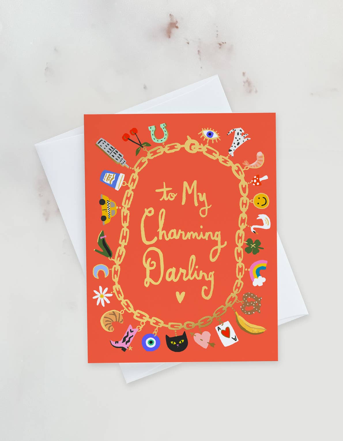 Charming Darling Greeting Card