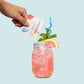 Pink Lemonade Cocktail / Mocktail Mixer