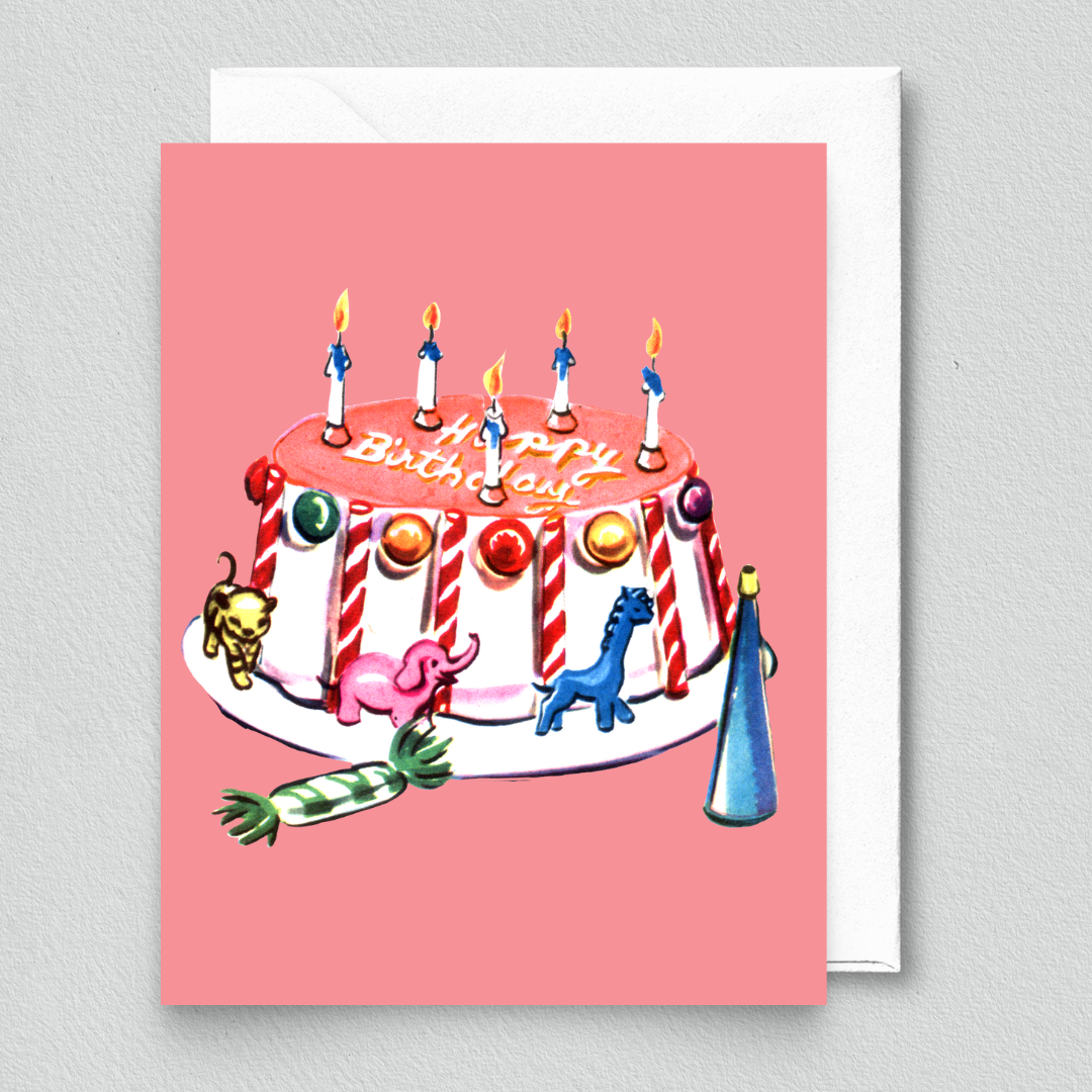 Vintage Happy Birthday Card