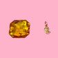 Mini Paint Palette Gold Charm